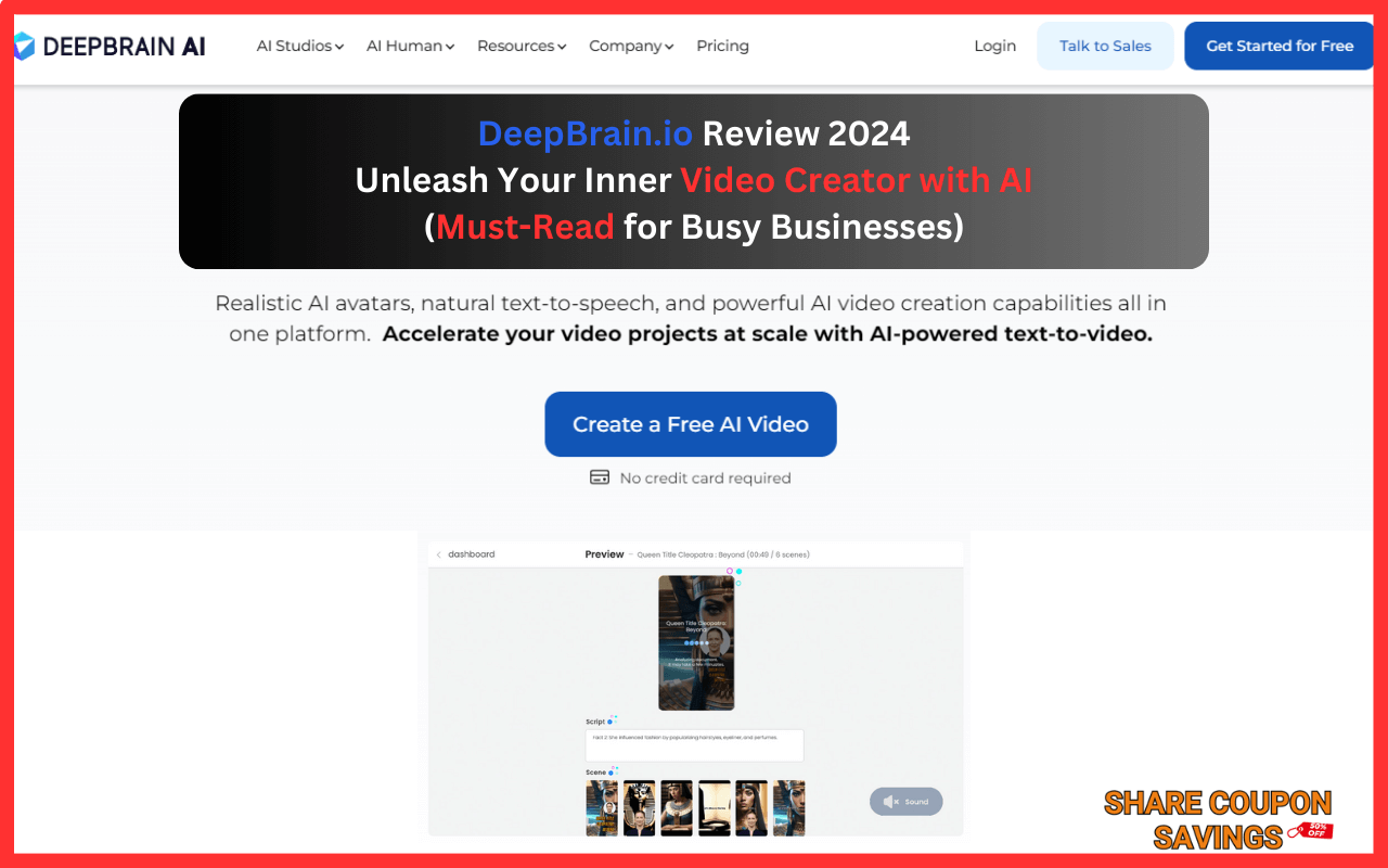 deepBrain io review 2024 unleash your inner video creator with ai