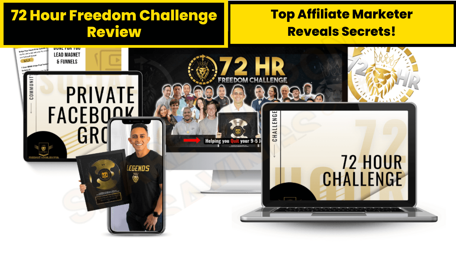 72 hour freedom challenge review top affiliate marketer