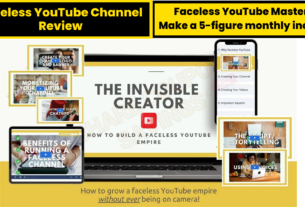 faceless youtube channel review faceless youtube mastery 2