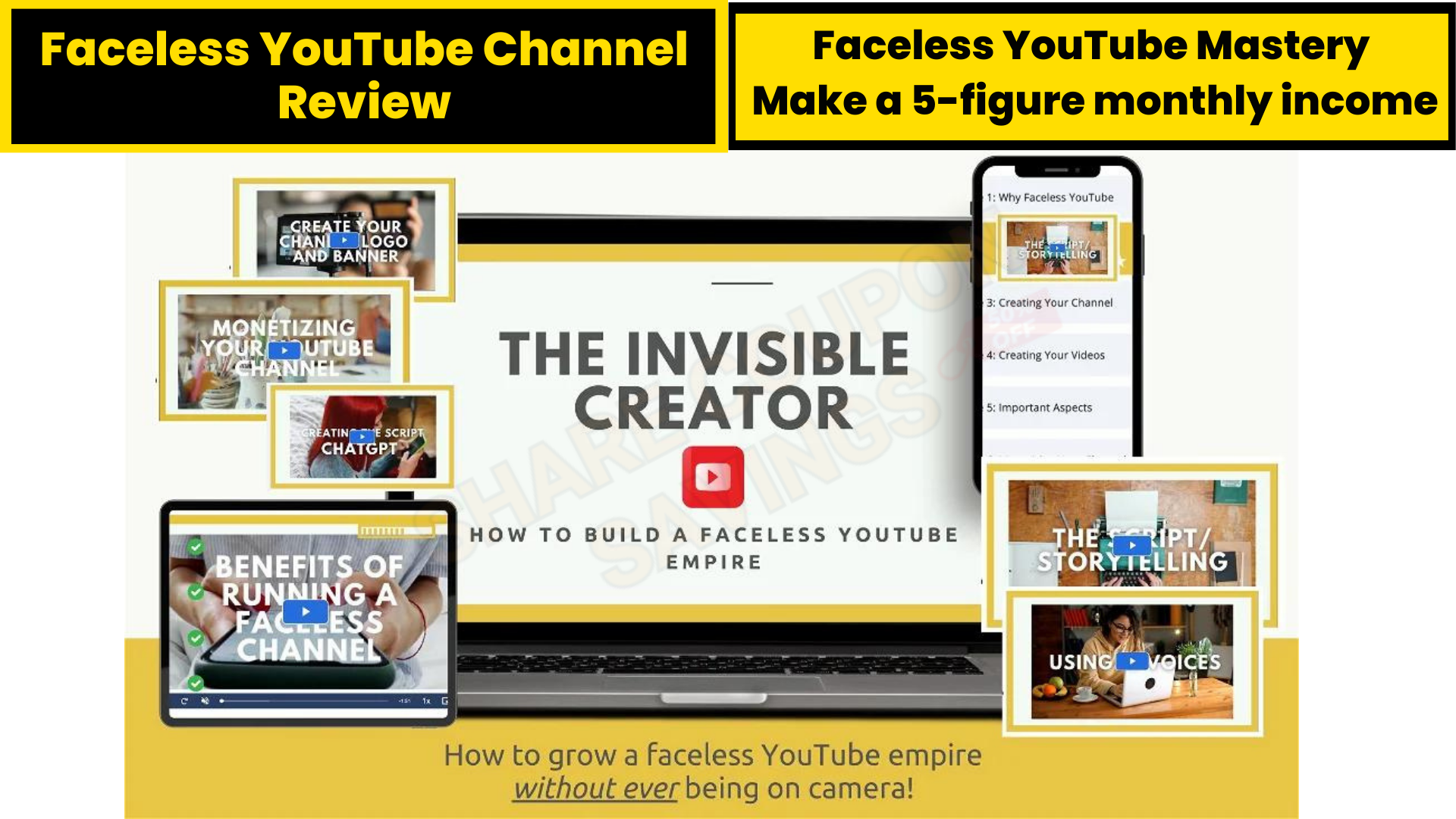 faceless youtube channel review faceless youtube mastery 2